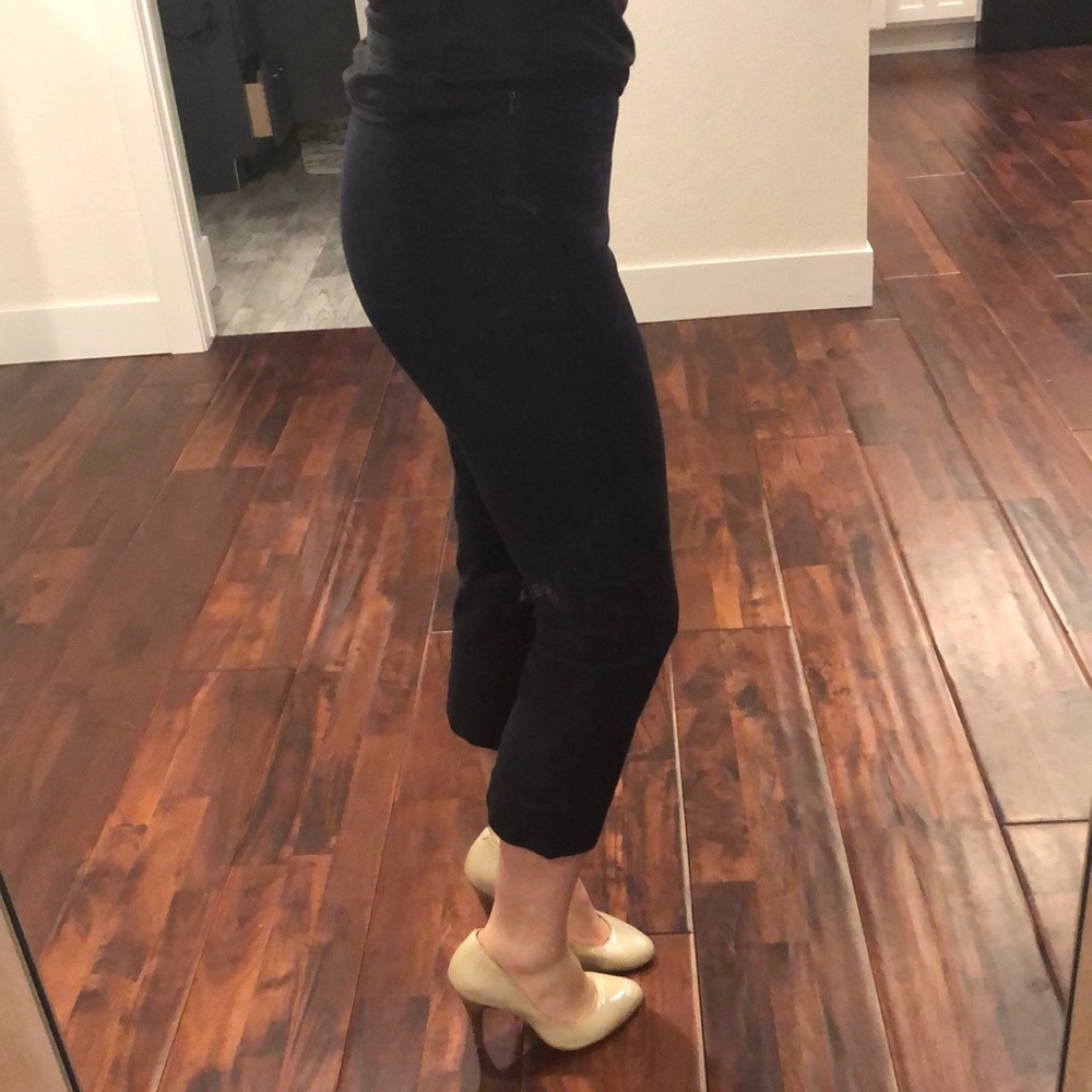 Pleated high wasted dress pant